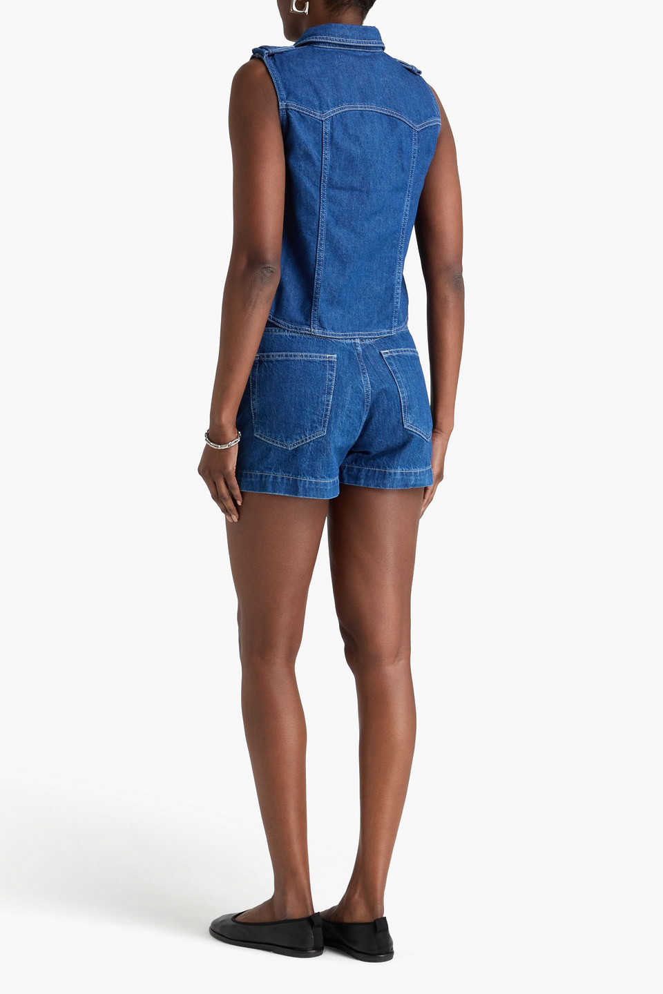  Frame - The Charm Denim Shorts - Blue - 23 