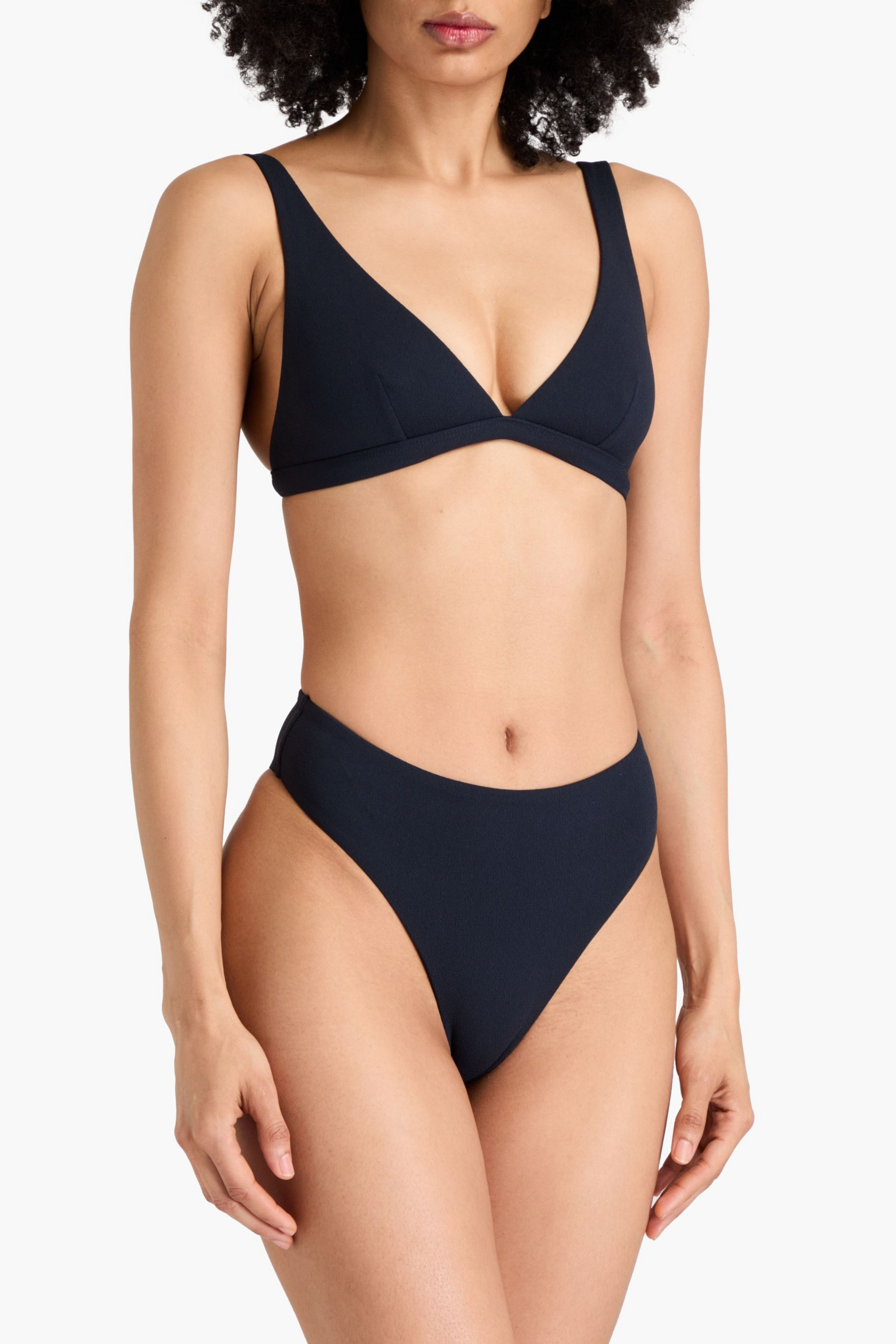 Matteau Stretch-crepe triangle bikini top