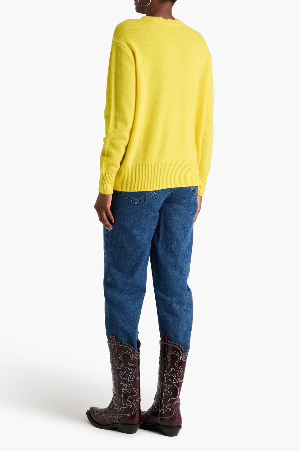  Isabel Marant - Davy Oversized Cashmere Sweater - Yellow - Fr 36 