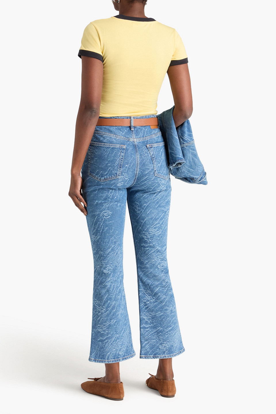  Ganni - Hoch Sitzende Bootcut-jeans - Blau - 24 