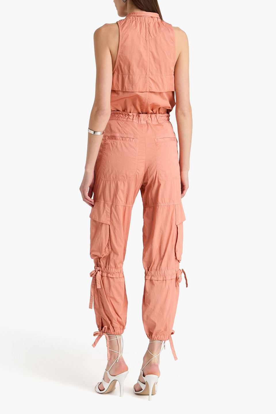  Isabel Marant - Nazemi Shell Cargo Pants - Orange - Fr 36 
