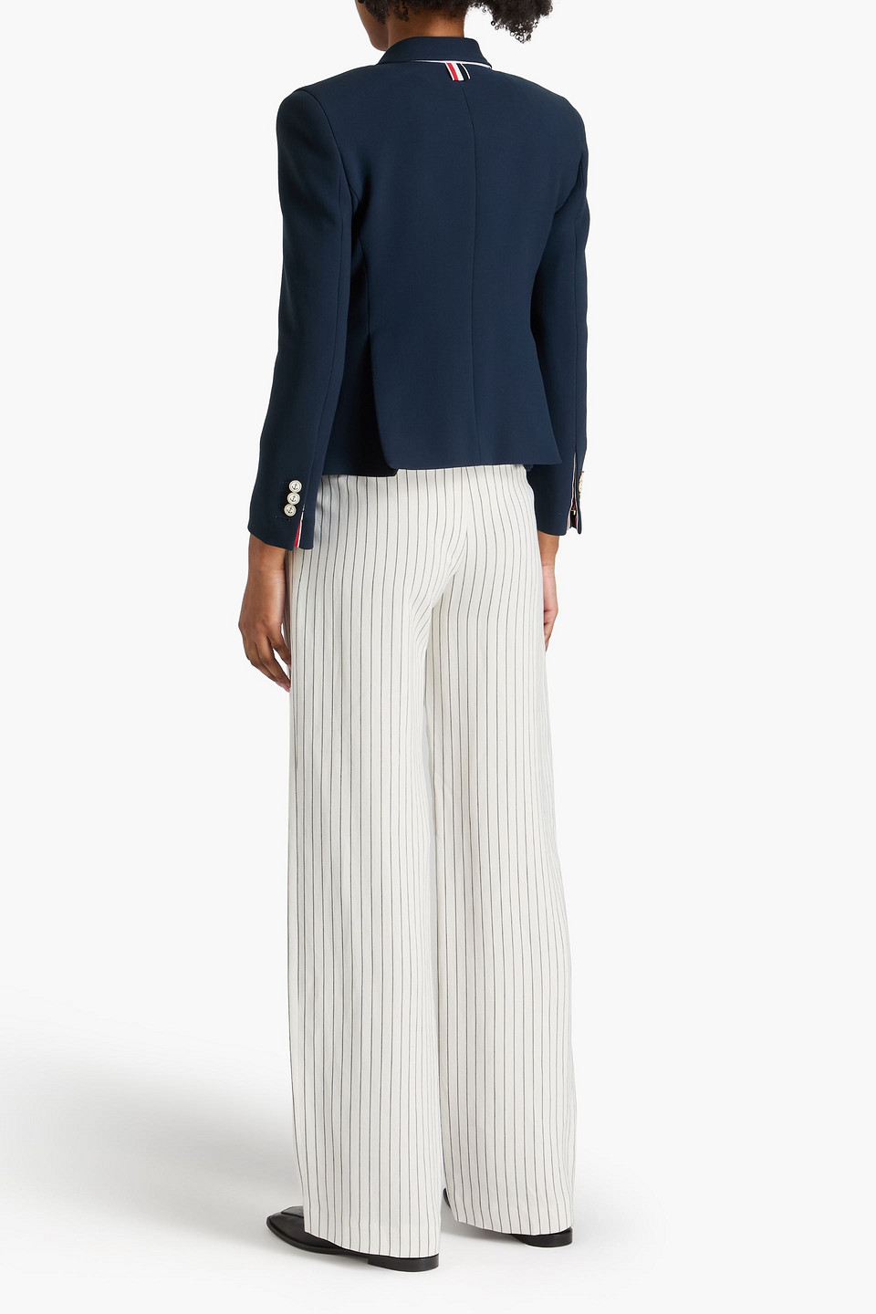 Thom Browne Wool Blazer In Blue