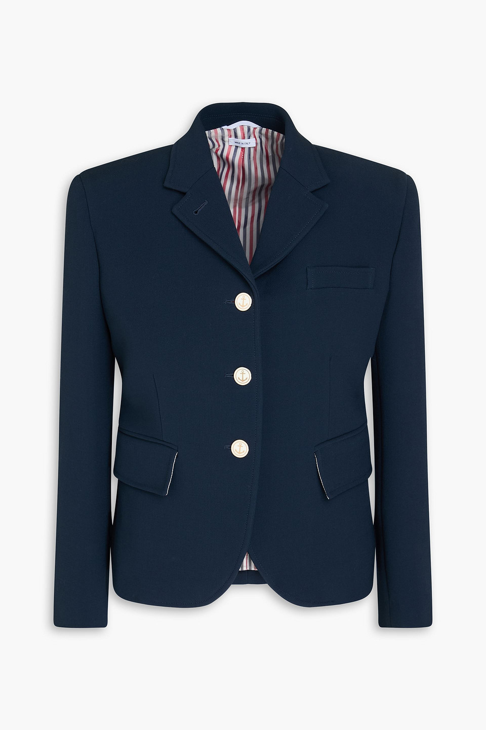 Thom Browne Wool Blazer In Blue