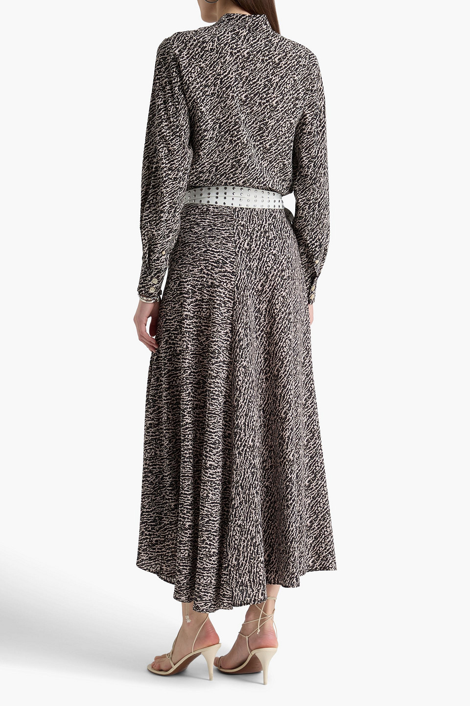  Isabel Marant - Hemd „ilda“ Aus Stretch-seide Mit Print - Schwarz - Fr 34 