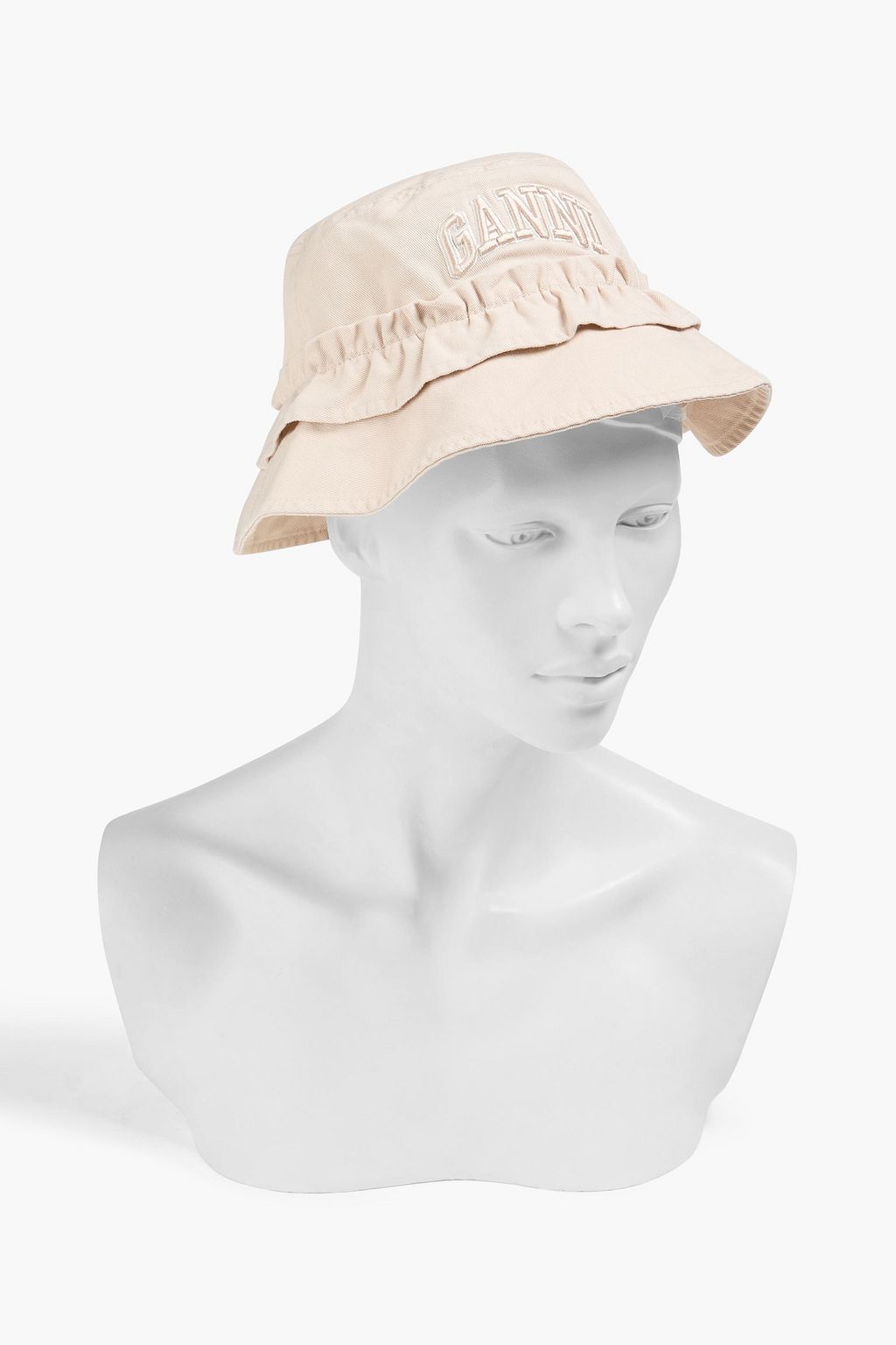 GANNI Leopard-print cotton-twill bucket hat | THE OUTNET