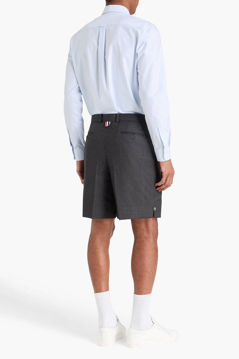  Thom Browne - Wool-twill Shorts - Grau - 1 