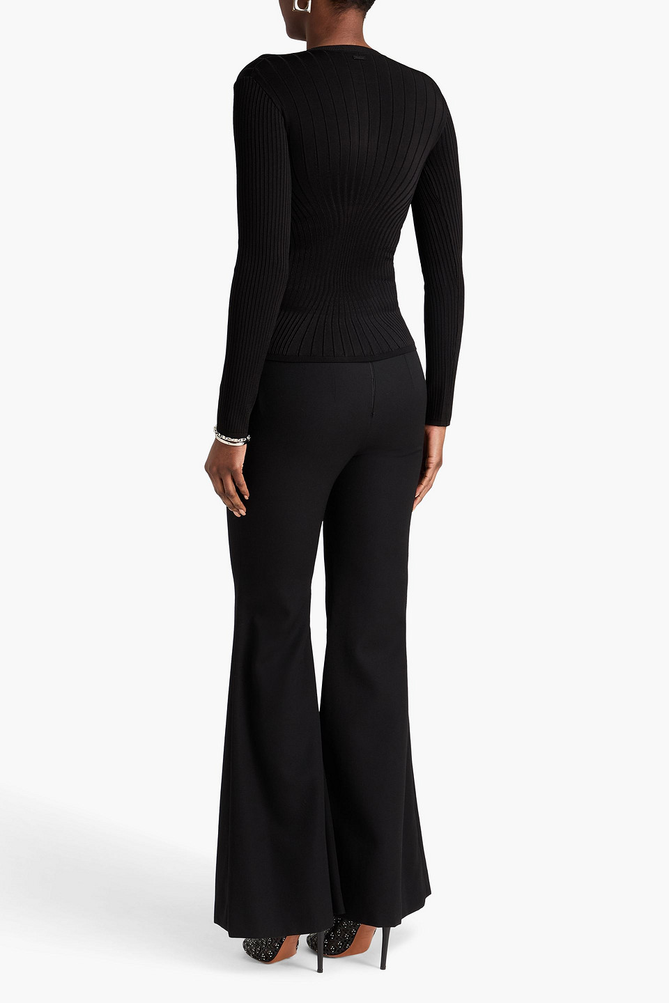  Mugler - Strickoberteil - Schwarz - Xxl 