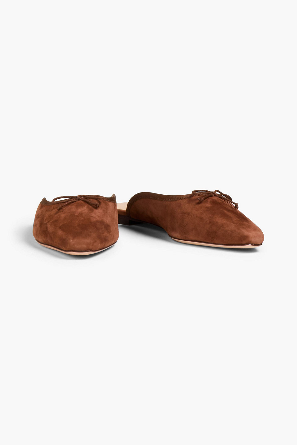  Veronica Beard - Catherine Suede Mules - Brown - Us 7 