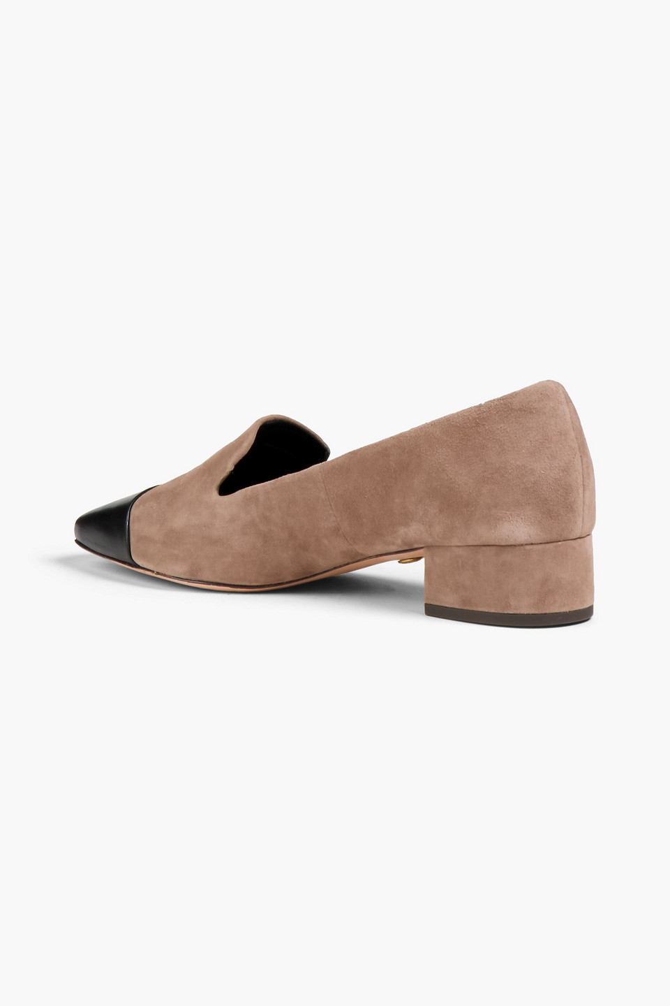  Veronica Beard - Cecile Suede And Leather Loafers - Neutral - Us 5.5 