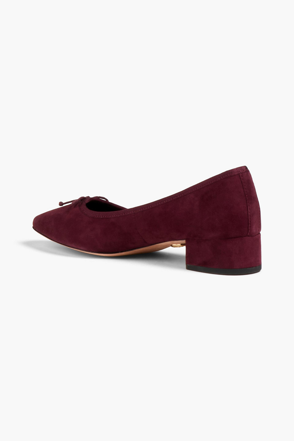  Veronica Beard - Pumps „cecile“ Aus Veloursleder - Burgunderrot - Us 7.5 
