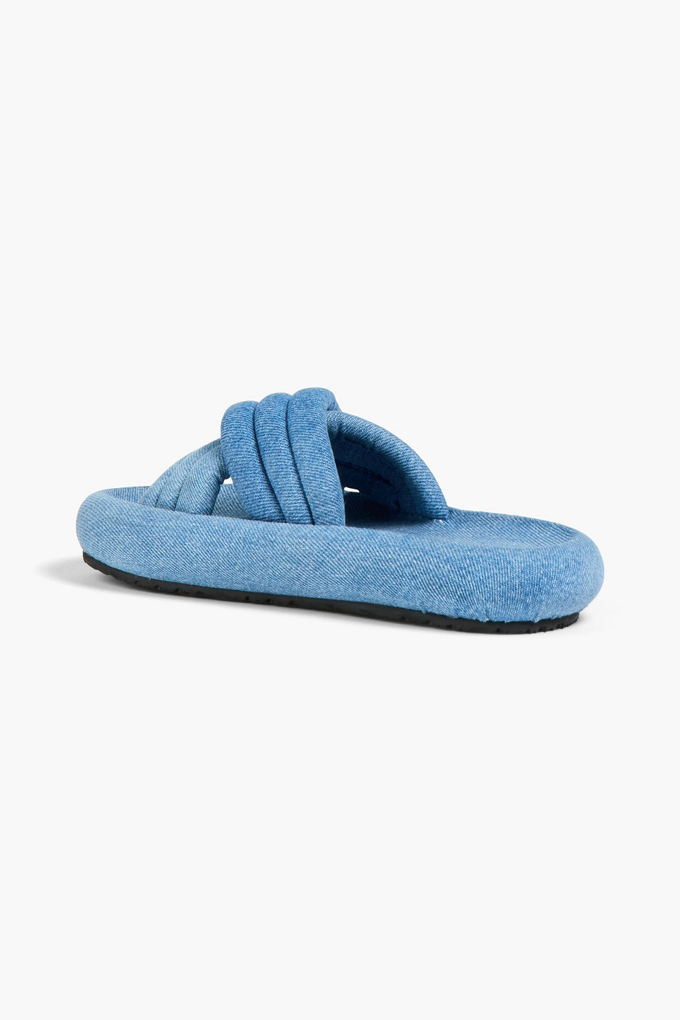  Isabel Marant - Niloo Quilted Denim Sandals - Blue - Eu 36 