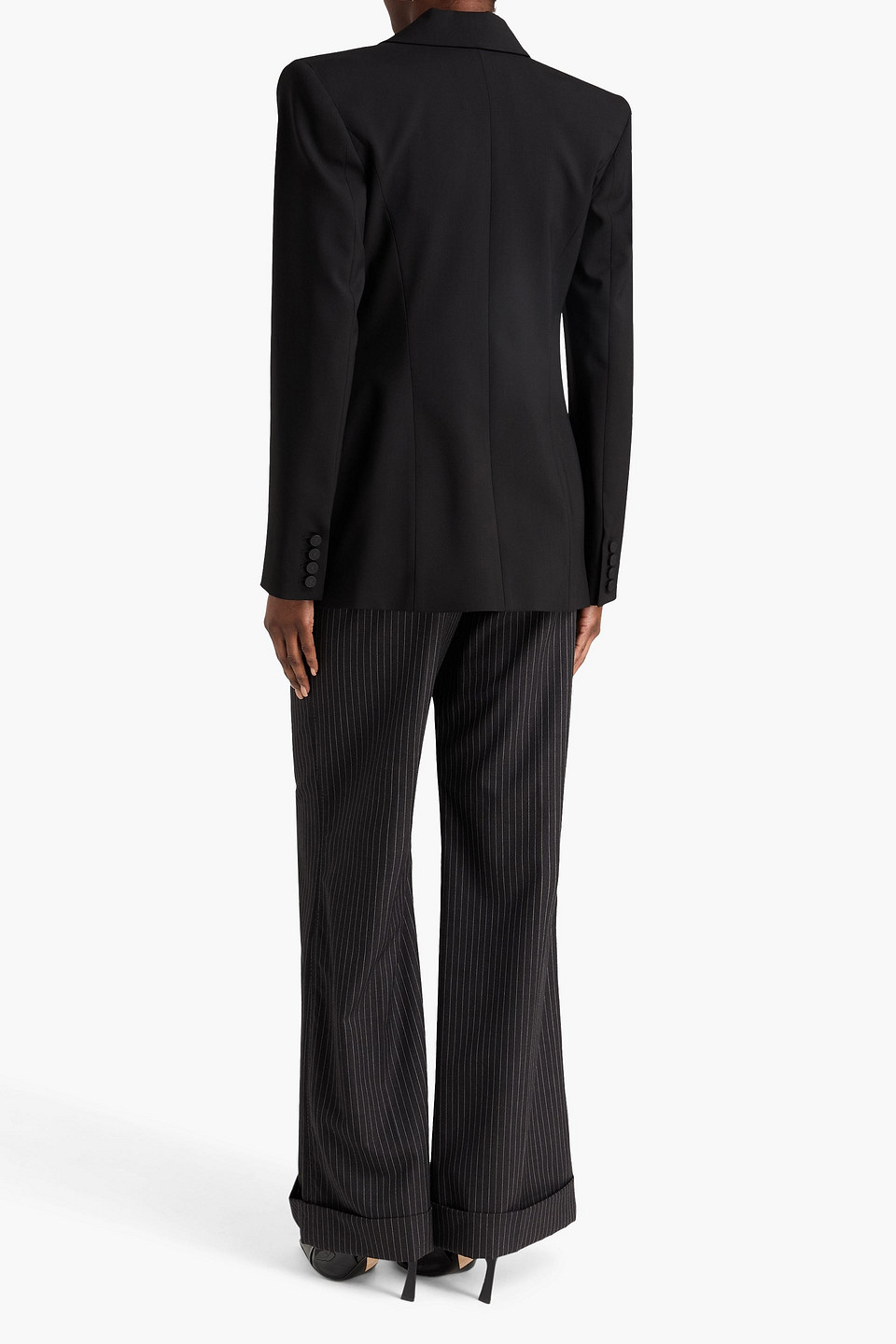  Mugler - Wool Blazer - Black - Fr 40 