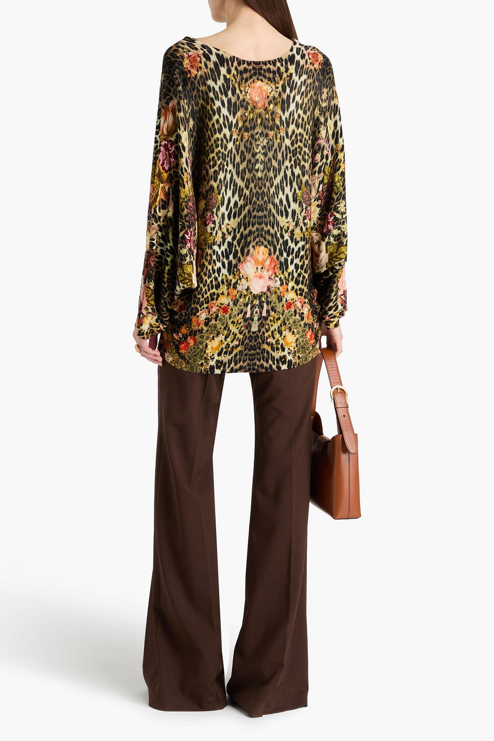  Camilla - Printed Wool Sweater - Animal Print - Xs/s 