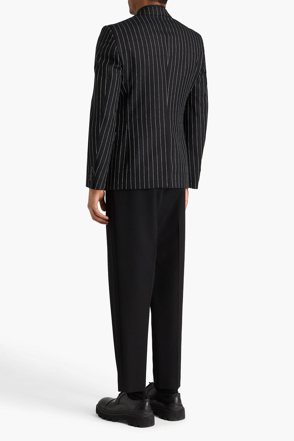  Mcqueen - Printed Wool-twill Blazer - Schwarz - It 46 