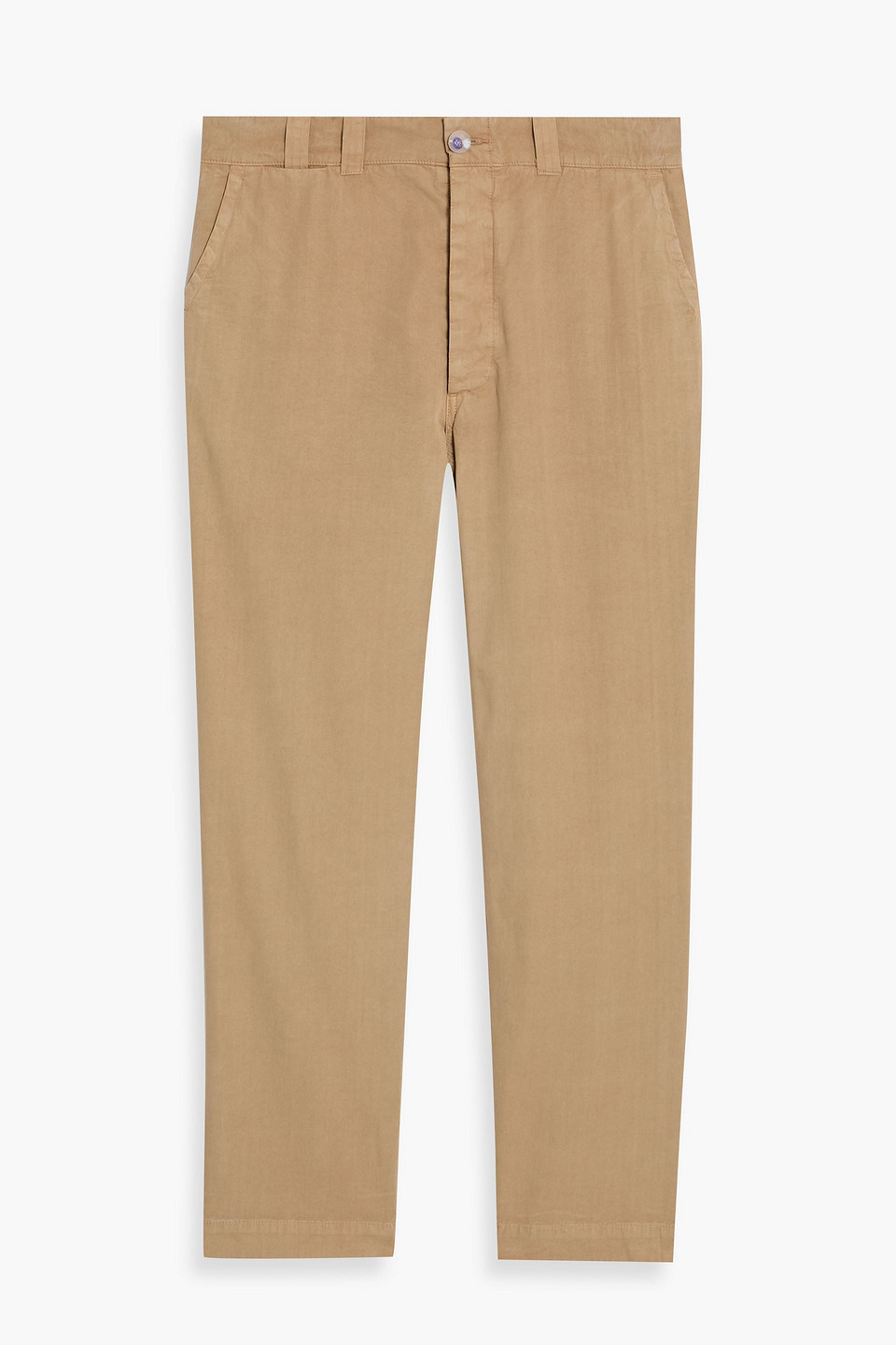 the elder statesman - silvano cotton-twill pants - neutral - 30