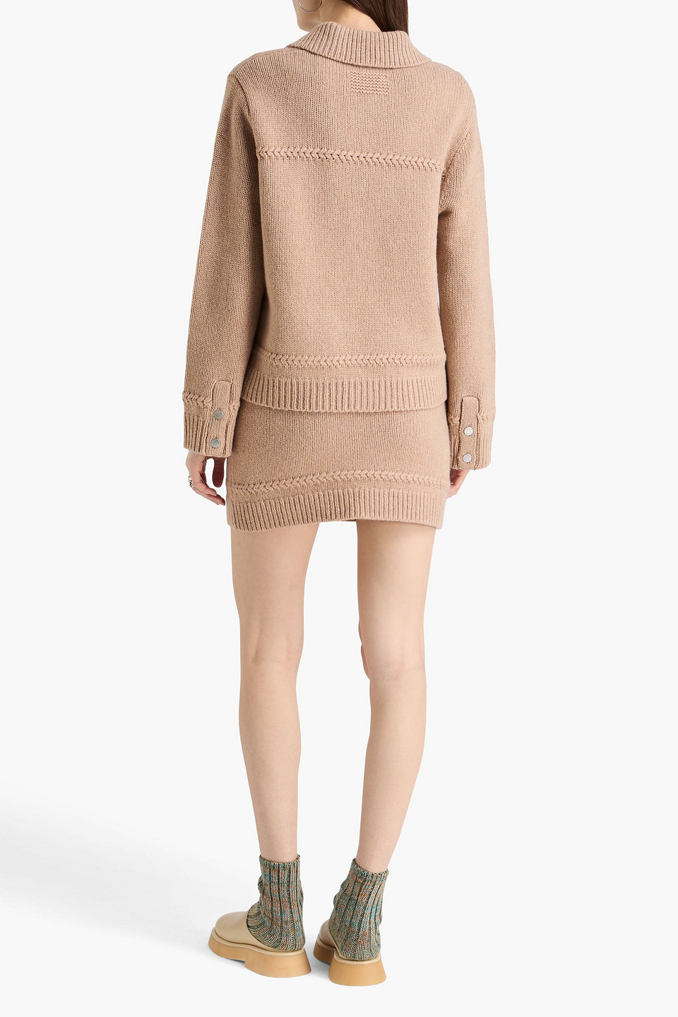  Guest In Residence - Jean Cashmere And Wool-blend Jacket - Neutral - S 