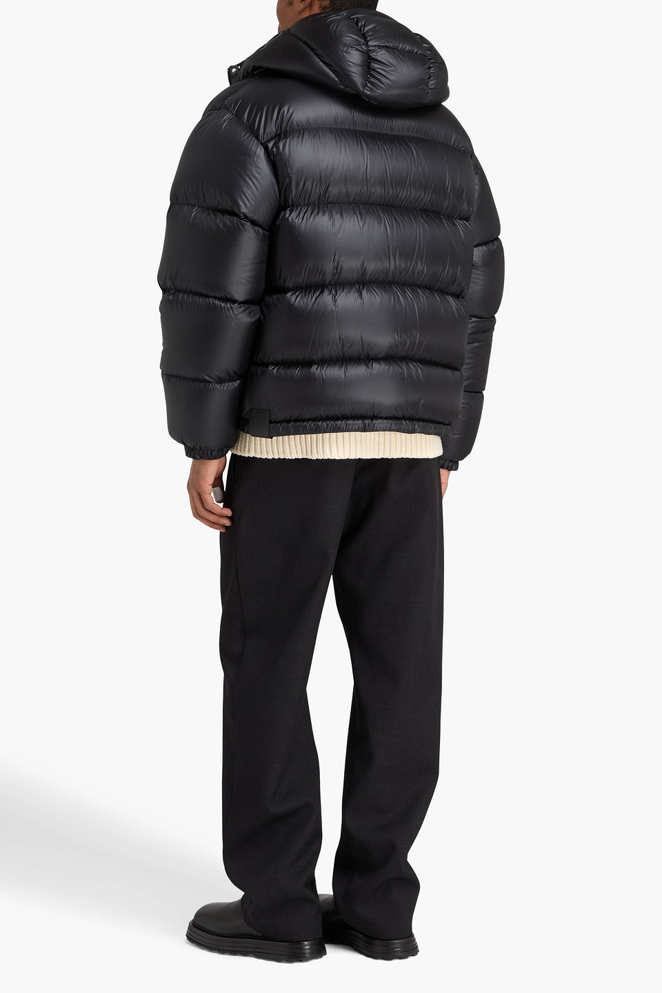  Jil Sander - Quilted Shell Down Jacket - Black - M 