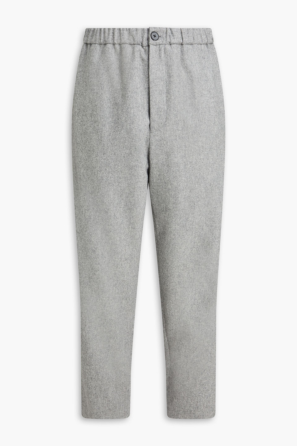 jil sander - wool pants - gray - it 52