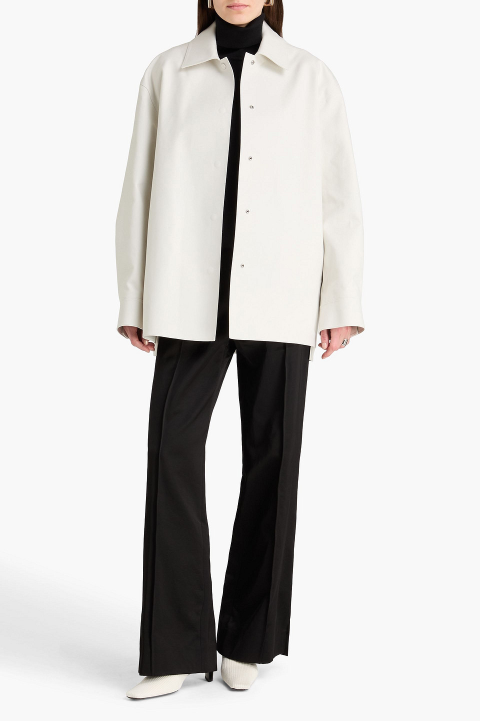  Jil Sander - Jacke Aus Baumwolle - Weiß - Fr 36 