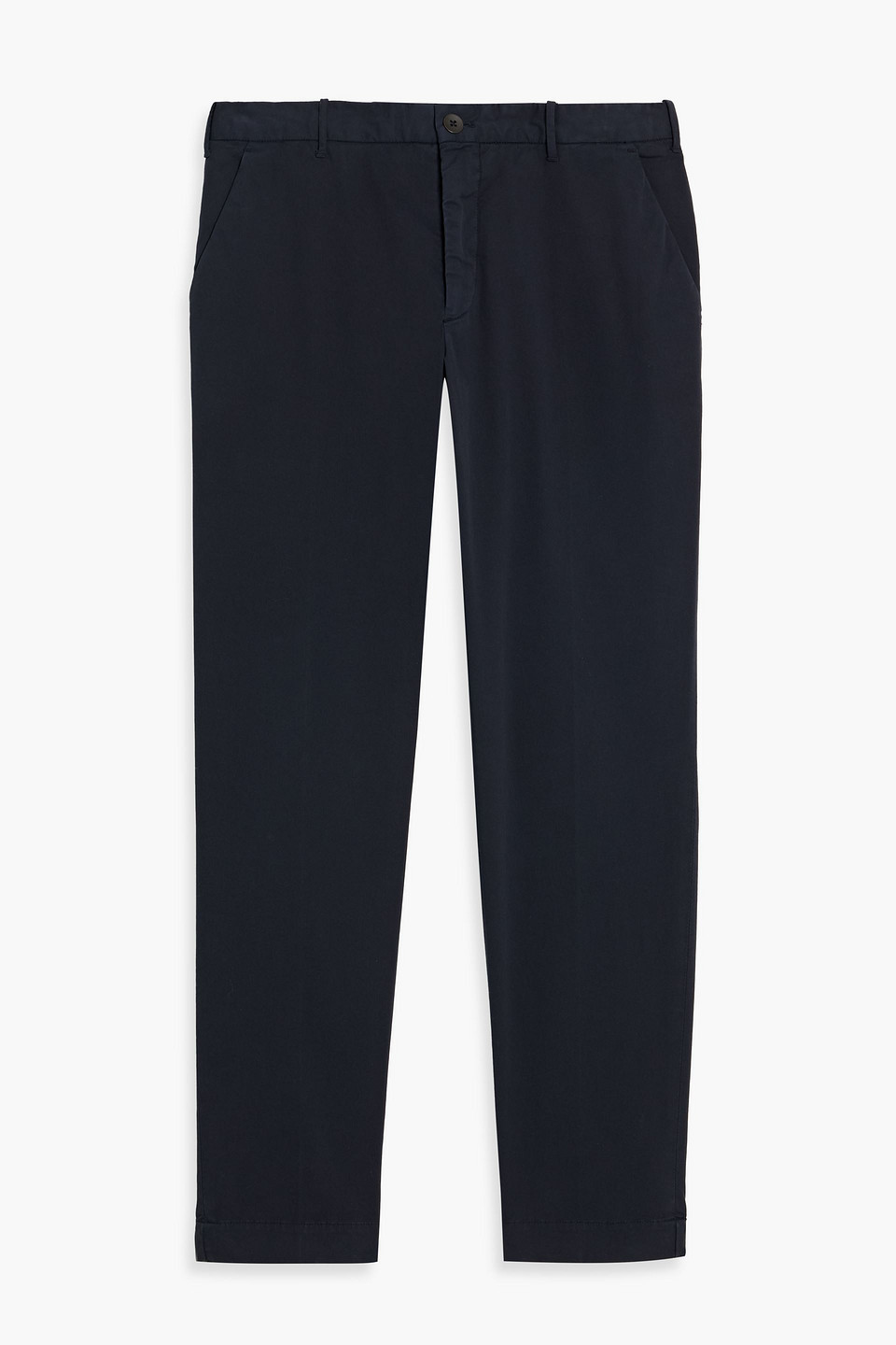 slowear - tapered cotton-blend twill pants - blue - it 46