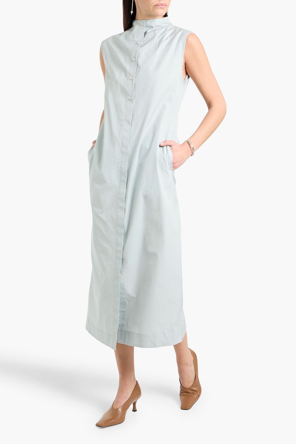 chinese dress ladies Maui Dress Linen 81604