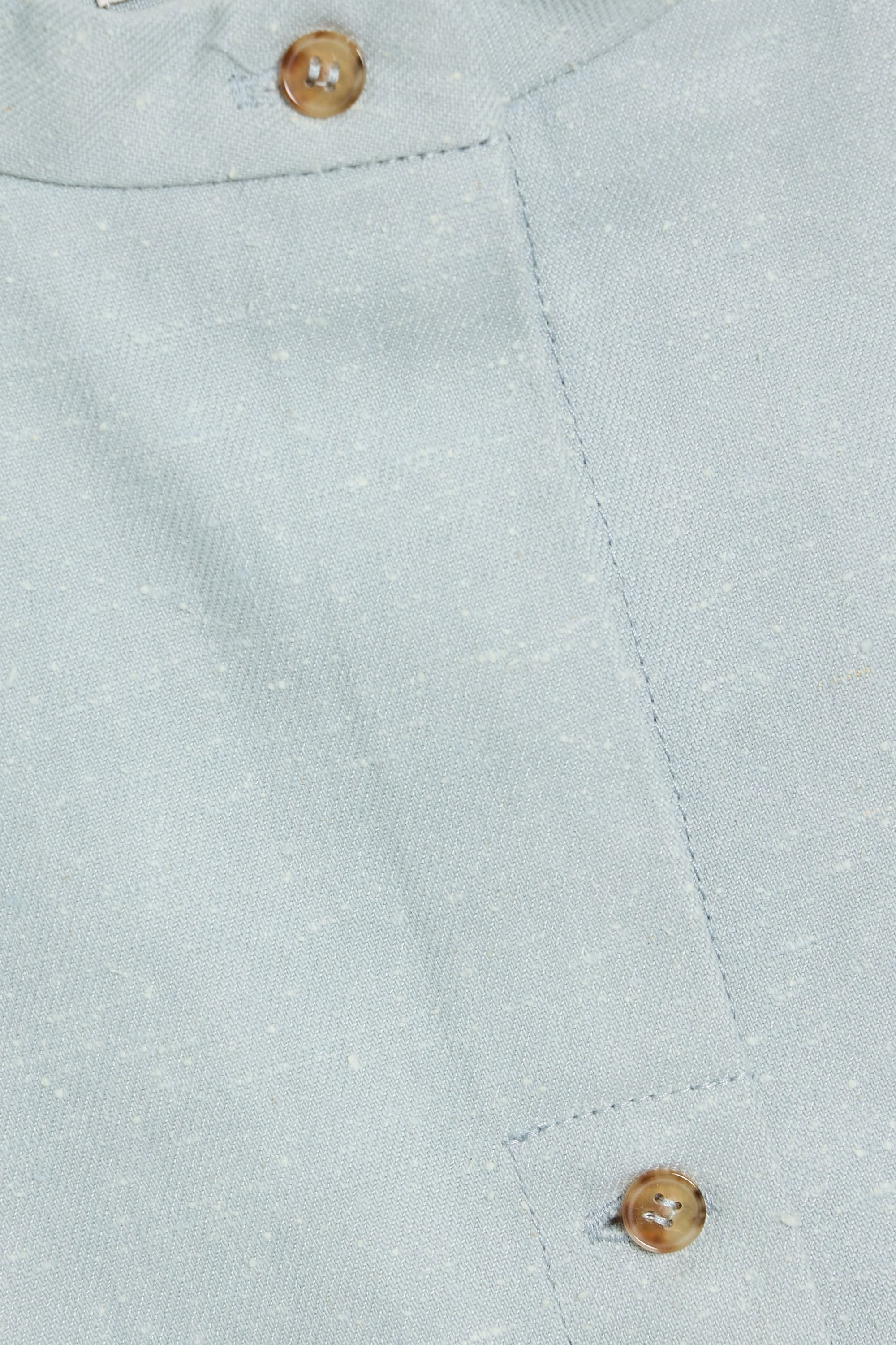Loulou Studio Lino slub cotton-blend twill shirt