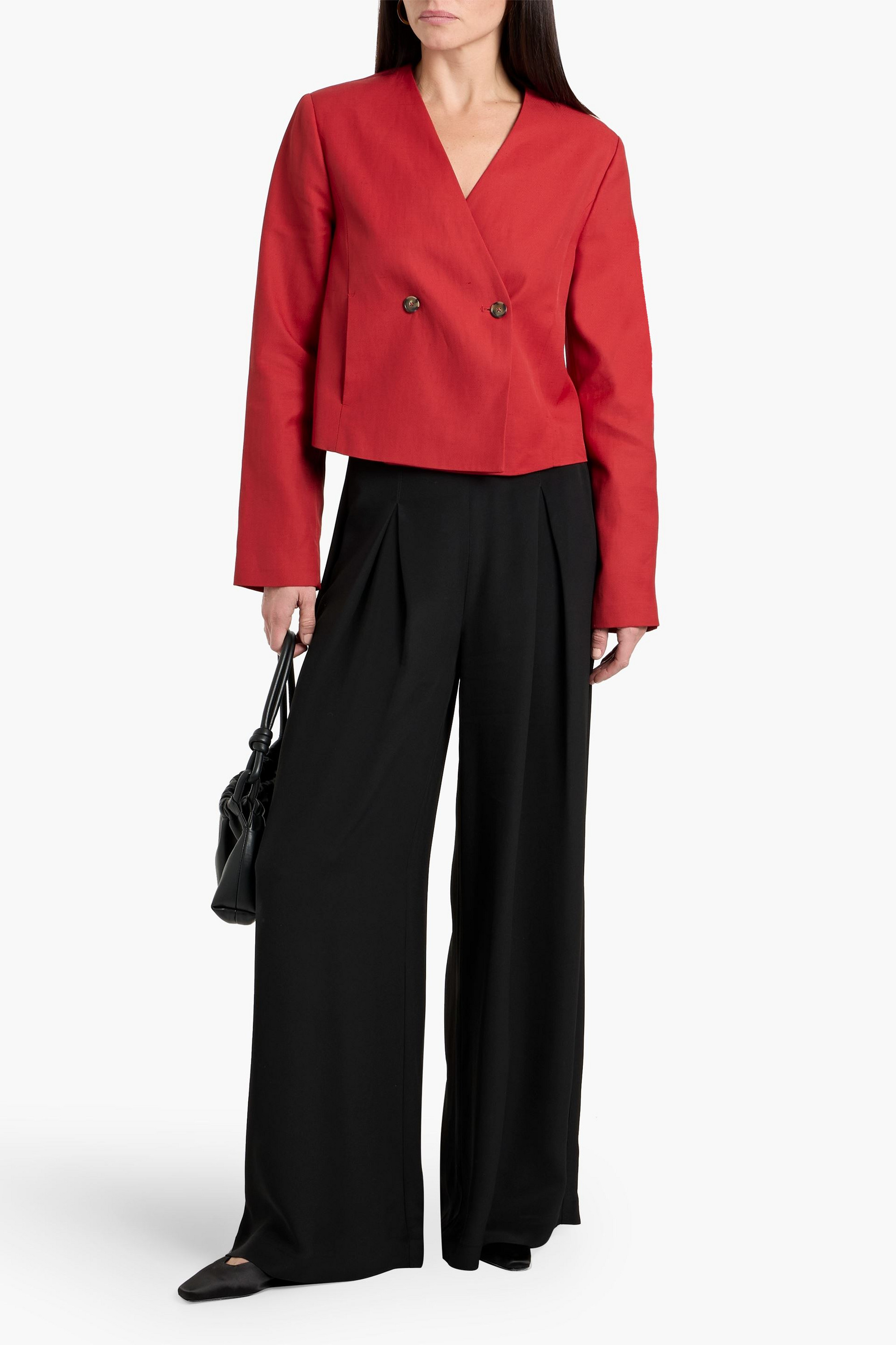 Loulou Studio Malli double-breasted twill blazer