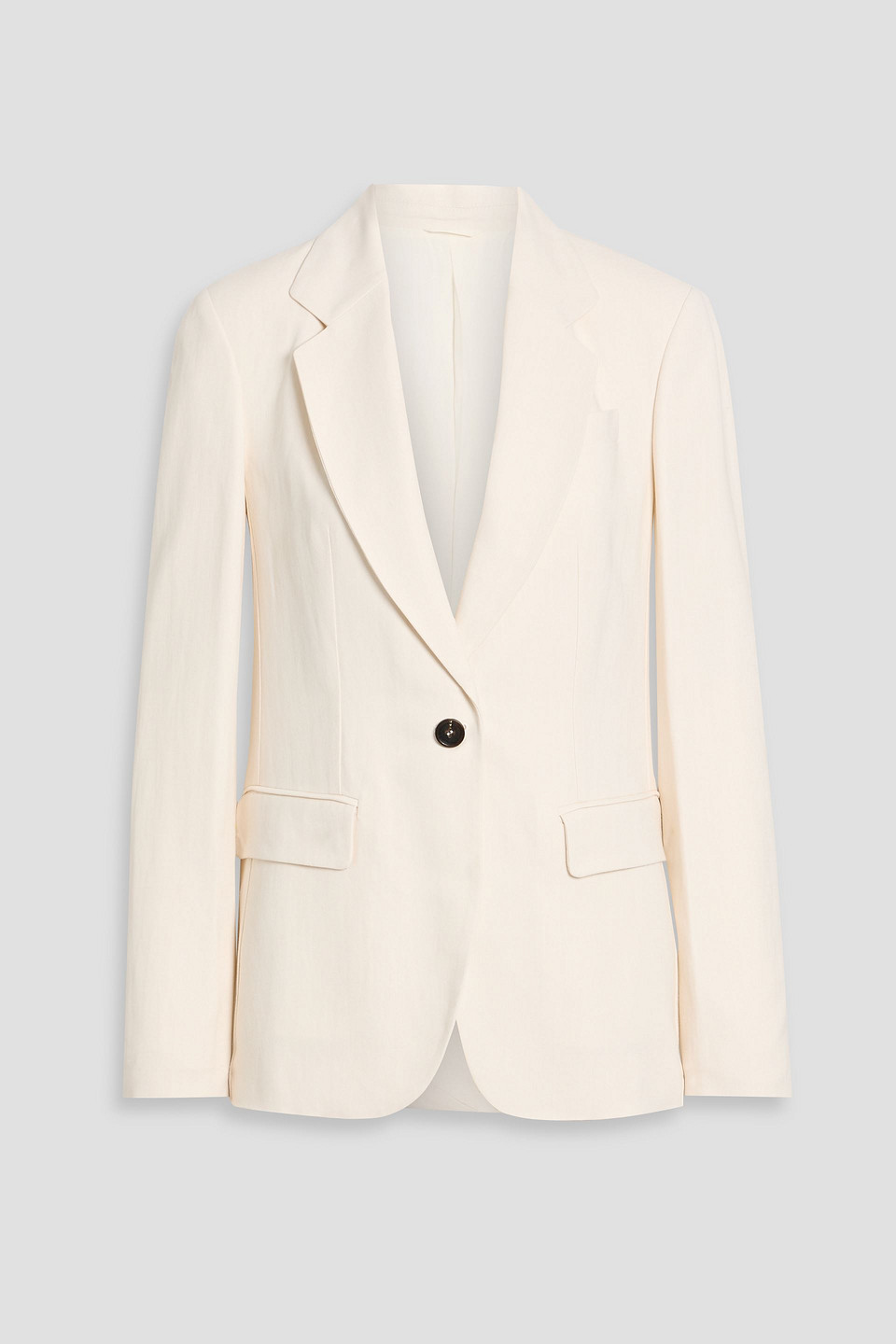 Brunello Cucinelli Twill Blazer In White