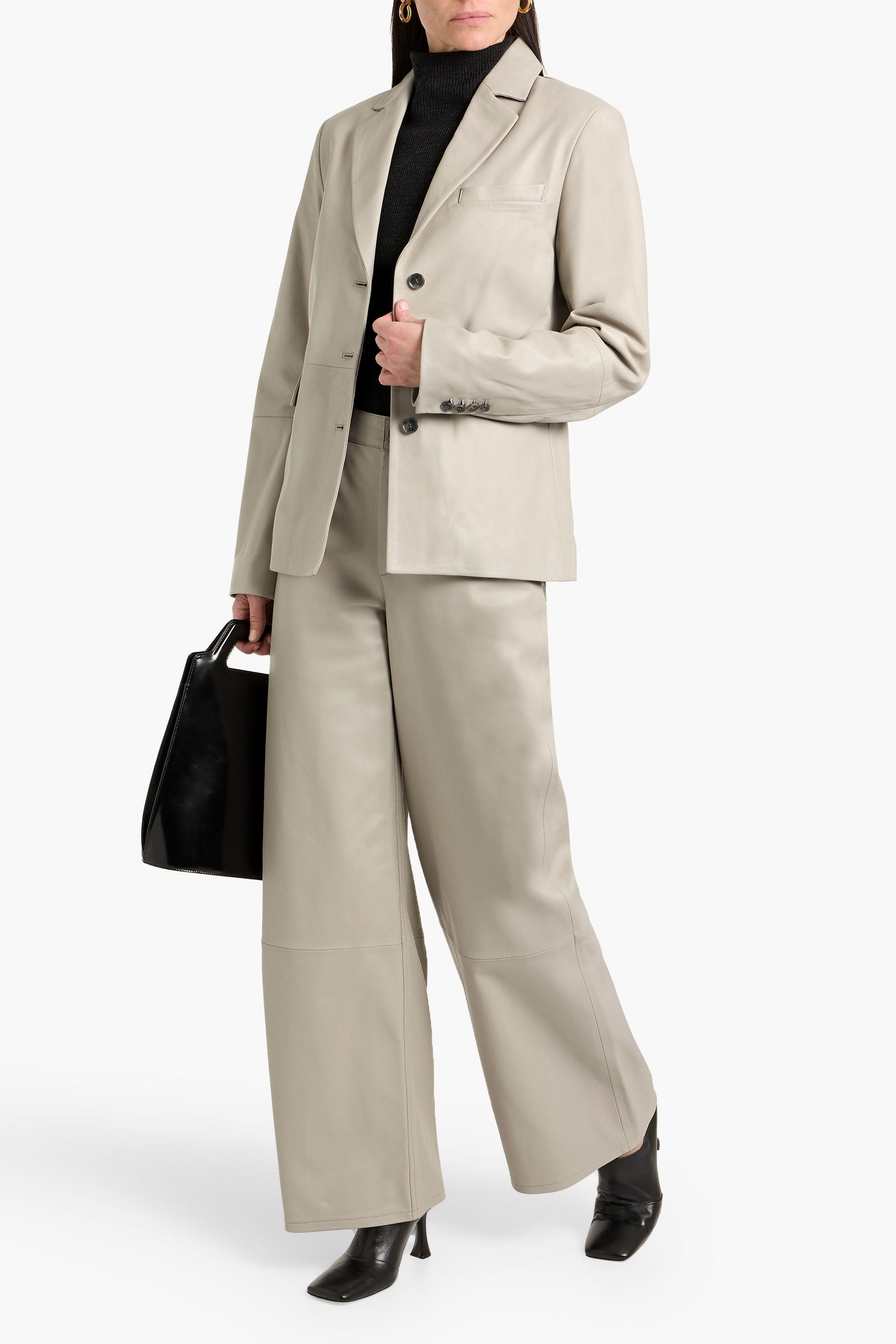 Loulou Studio Aldo leather blazer