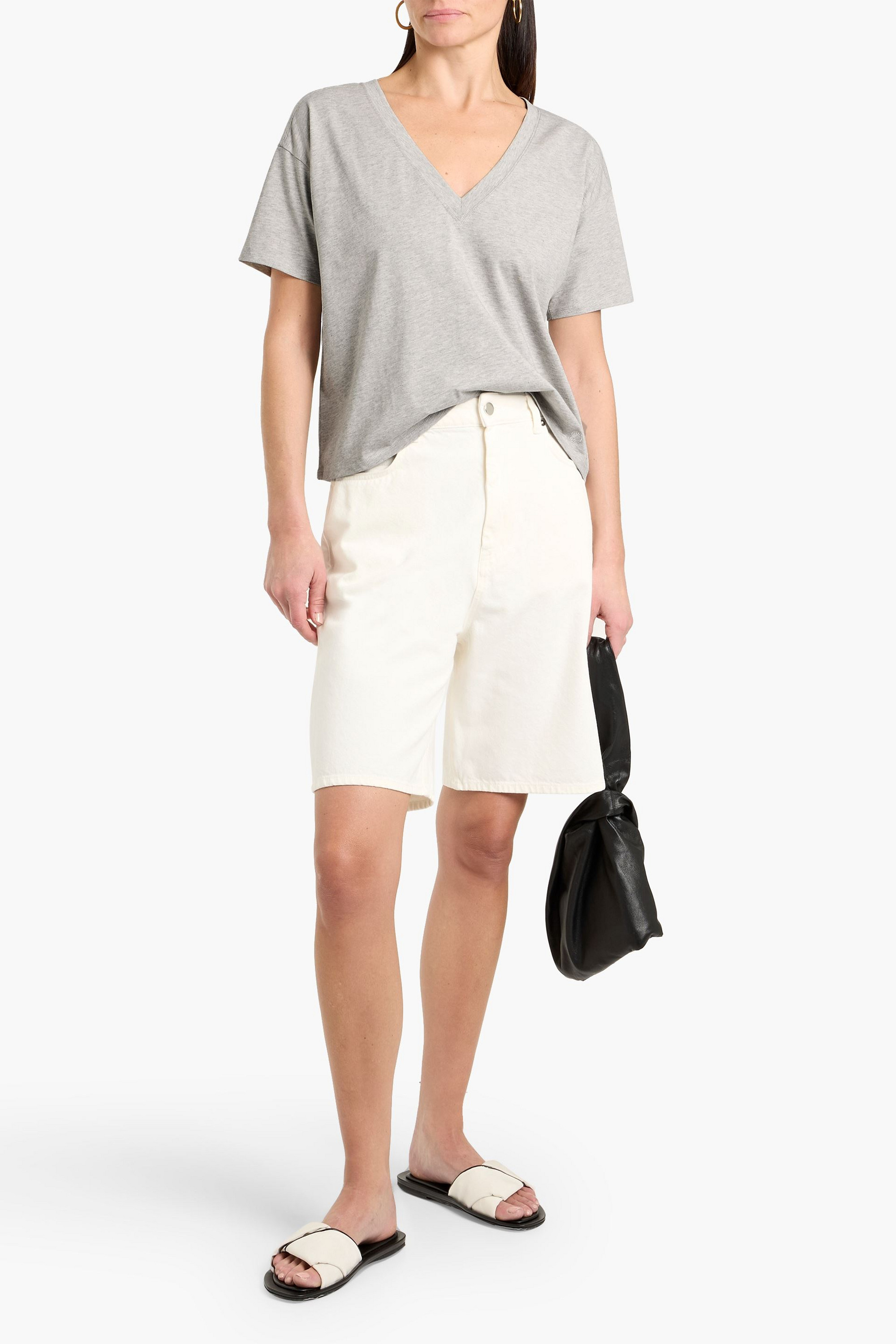 Loulou Studio Faaa Pima cotton-jersey T-shirt