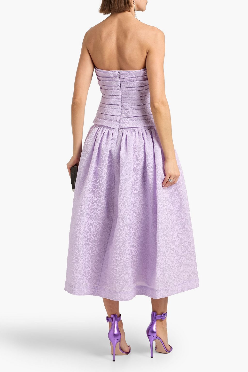 rachel gilbert purple dress Rachel Gilbert Emiko Dress