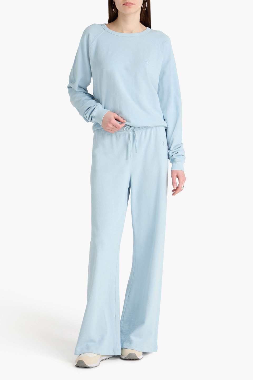  éterne - French Cotton-terry Sweatshirt - Blue - Xs 