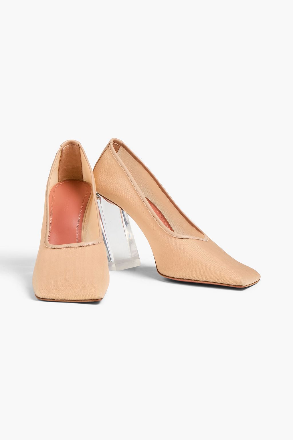 AMINA MUADDI Charlotte mesh pumps | THE OUTNET