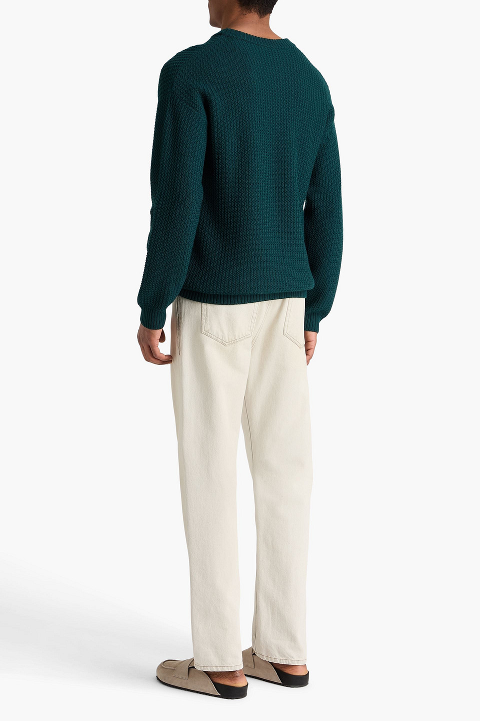  Frescobol Carioca - Pullover „jardim“ Aus Merinowolle - Grün - S 