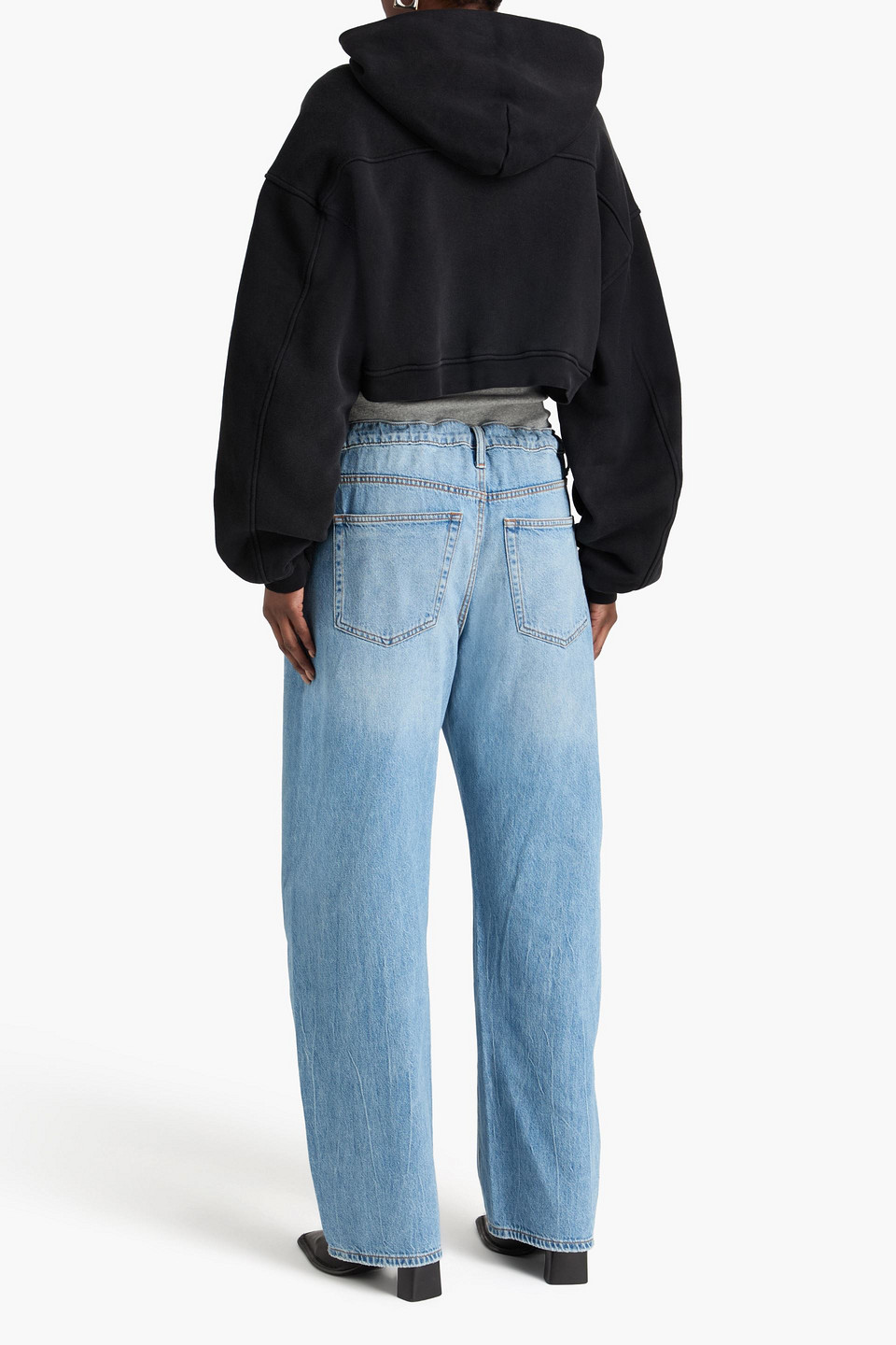 Alexander Wang - Distressed Boyfriend Jeans - Blue - S 
