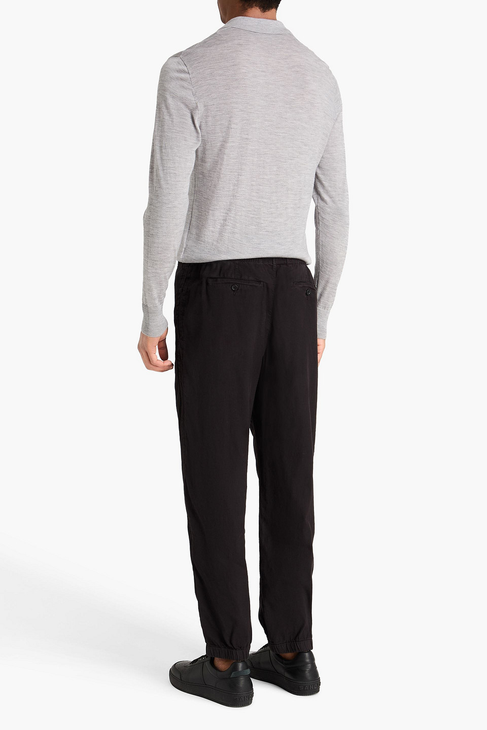  James Perse - Kaschmirpullover Mit Polokragen - Grau - 2 