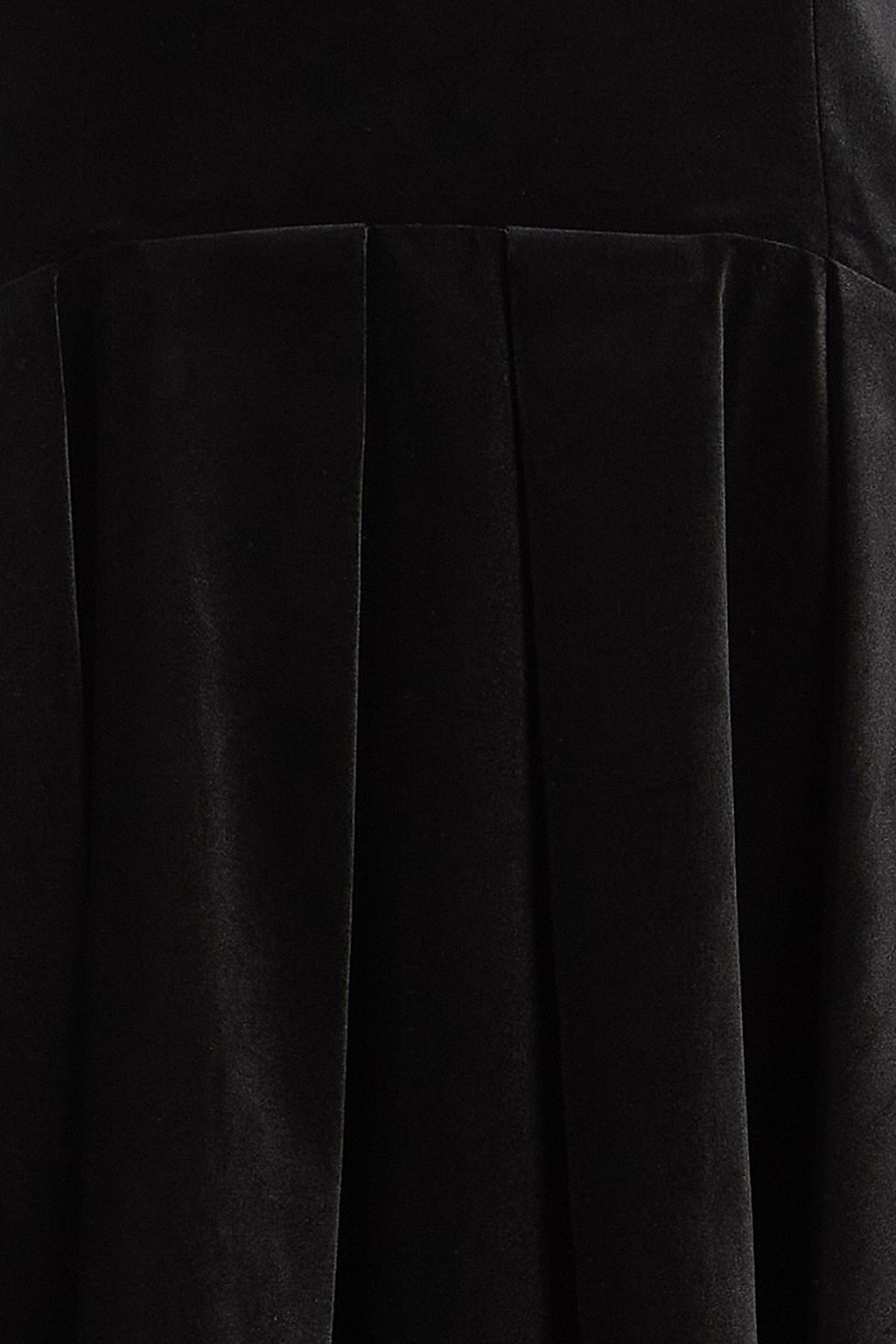 ALICE + OLIVIA Adley pleated velvet mini dress | THE OUTNET