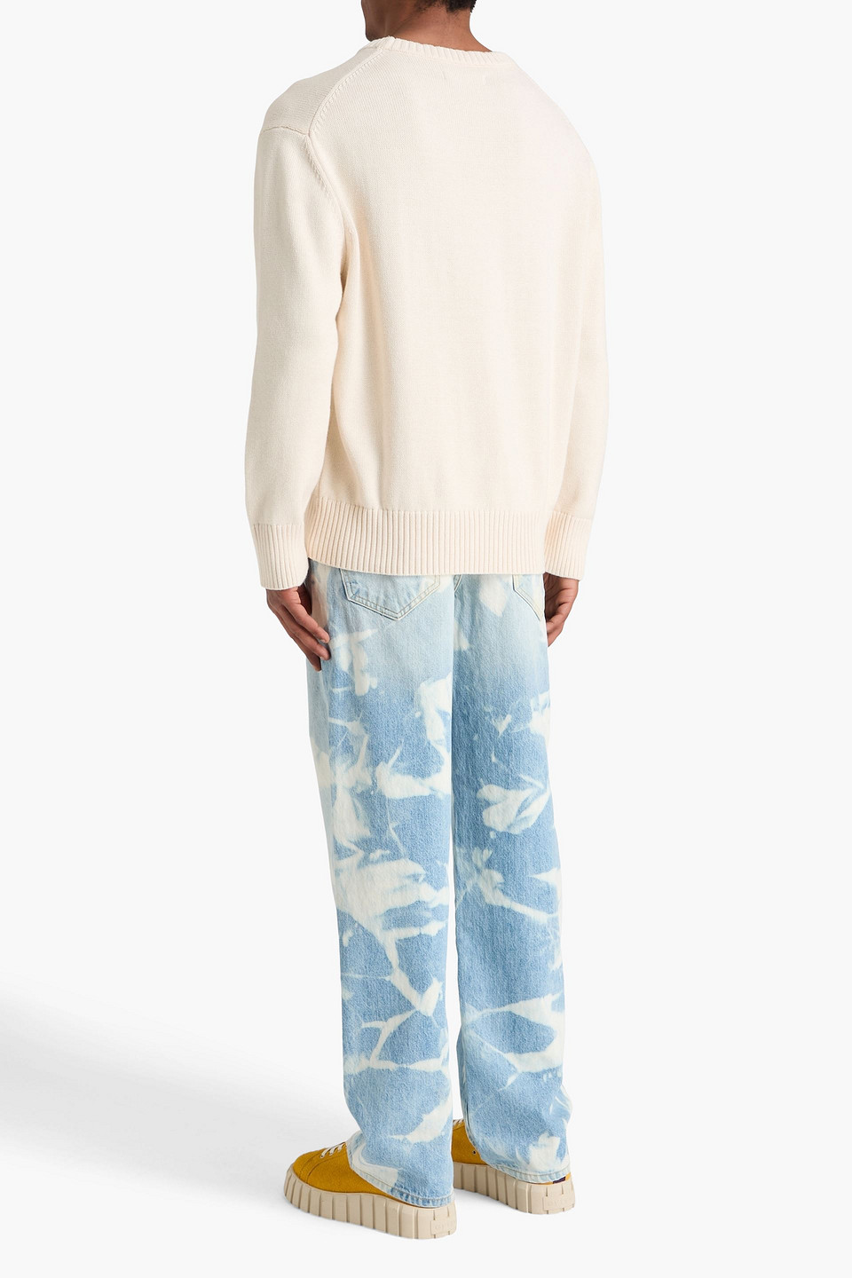  Nahmias - Pullover Aus Einer Baumwoll-kaschmirmischung Mit Stickereien - Weiß - M 