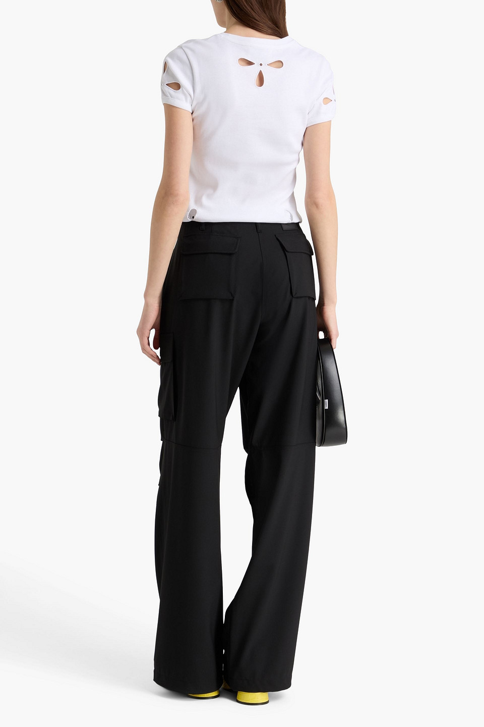  Coperni - Crepe Cargo Pants - Black - Xs 