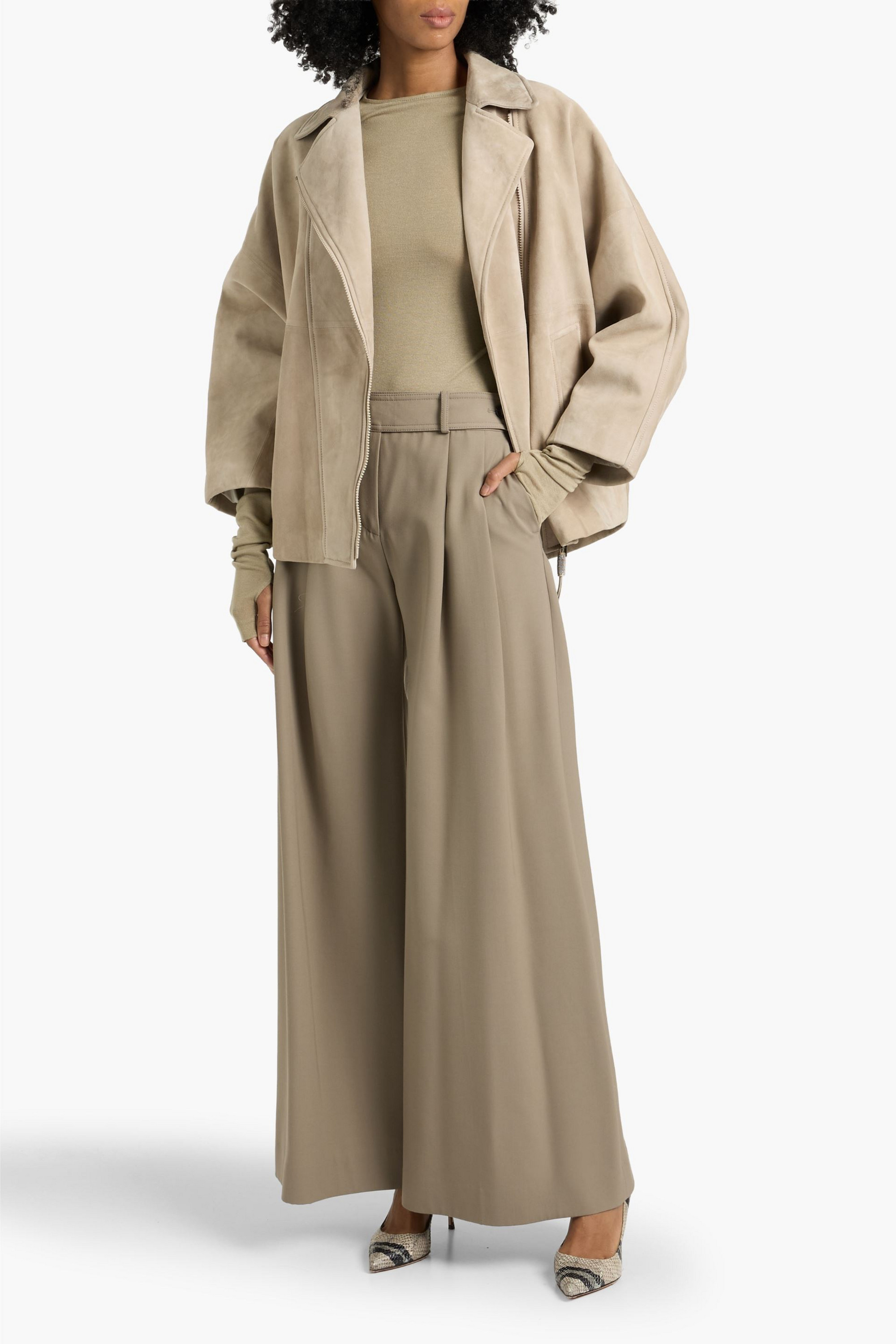 Brunello Cucinelli Suede jacket