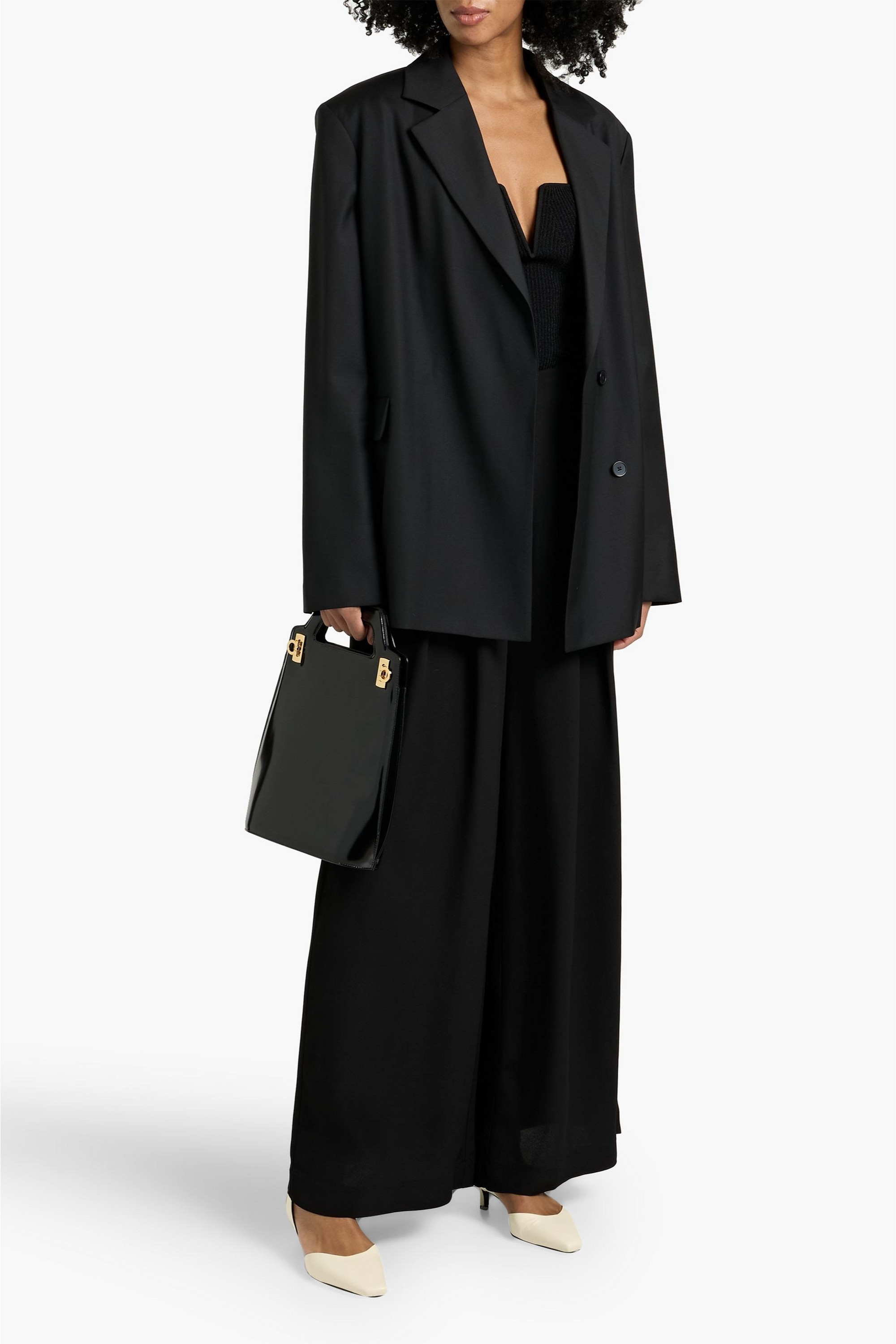 Loulou Studio Arlo double-breasted wool-twill blazer