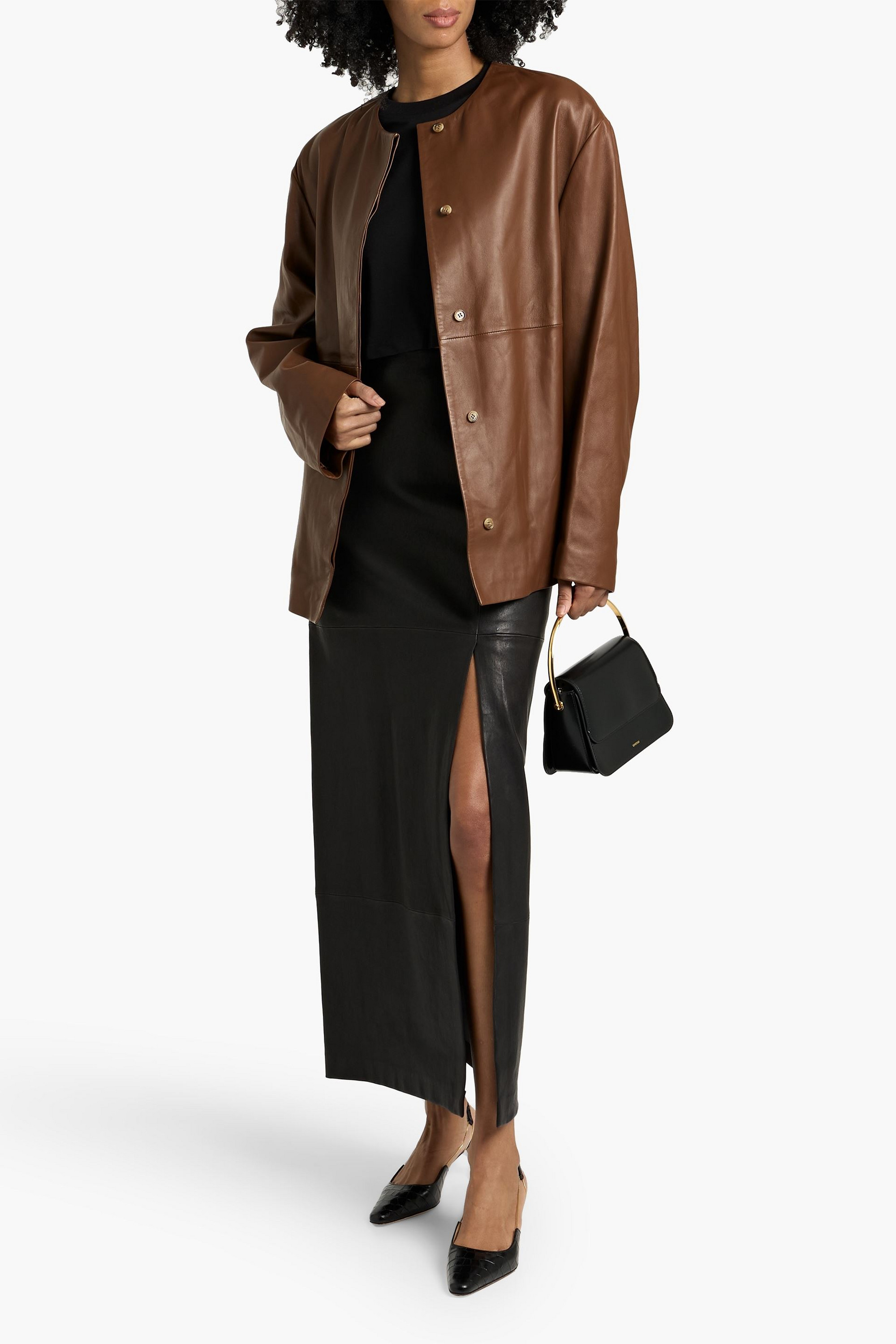 Loulou Studio Atalia leather jacket