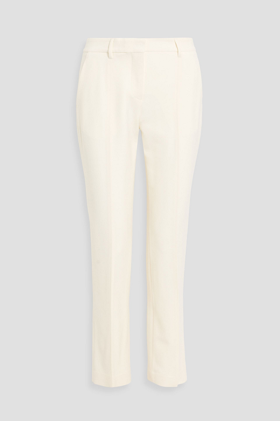 Gabriela Hearst Francisco Wool Straight-leg Pants In White