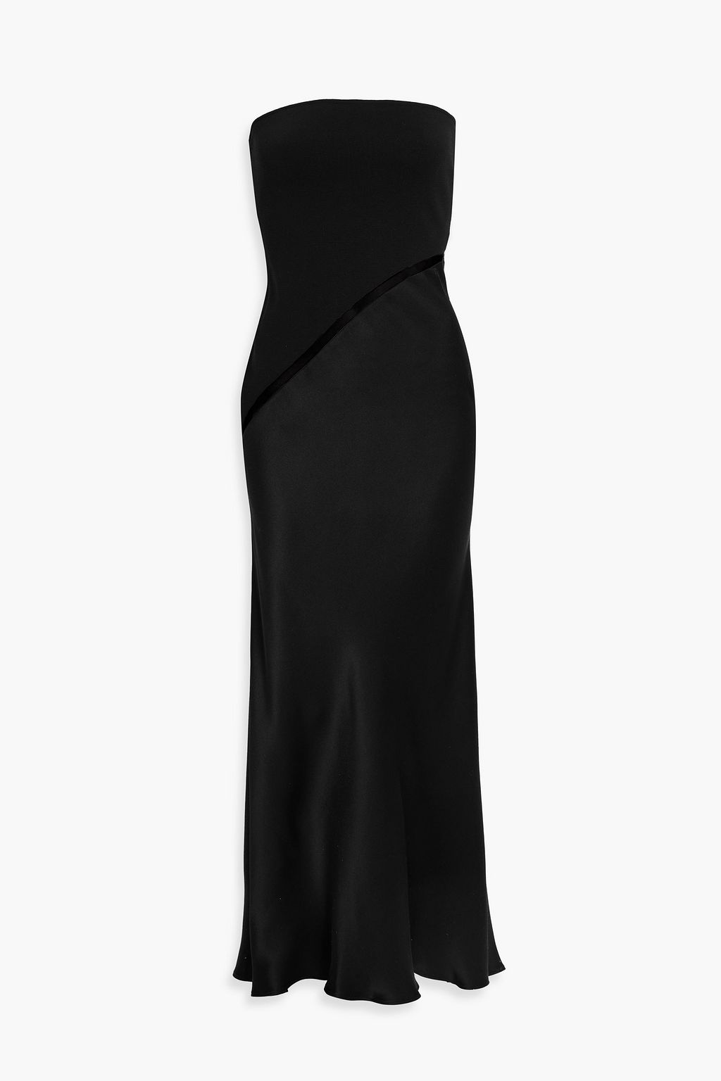 knee length dresses for ladies Deme by Gabriella Bloom Draped Maxi Dress