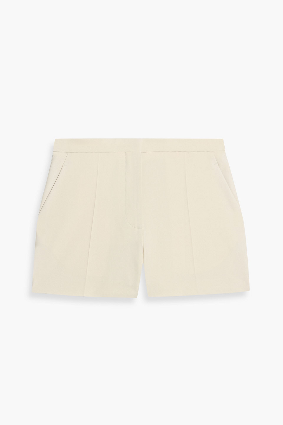 Loulou De Saison Serge Wool-blend Twill Shorts In Pink