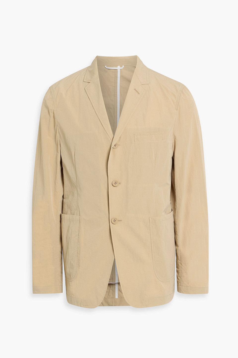 Thom Browne Shell Blazer In Nude