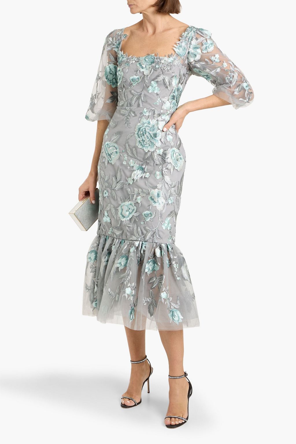 marchesa notte silver dress MARCHESA NOTTE BRIDAL