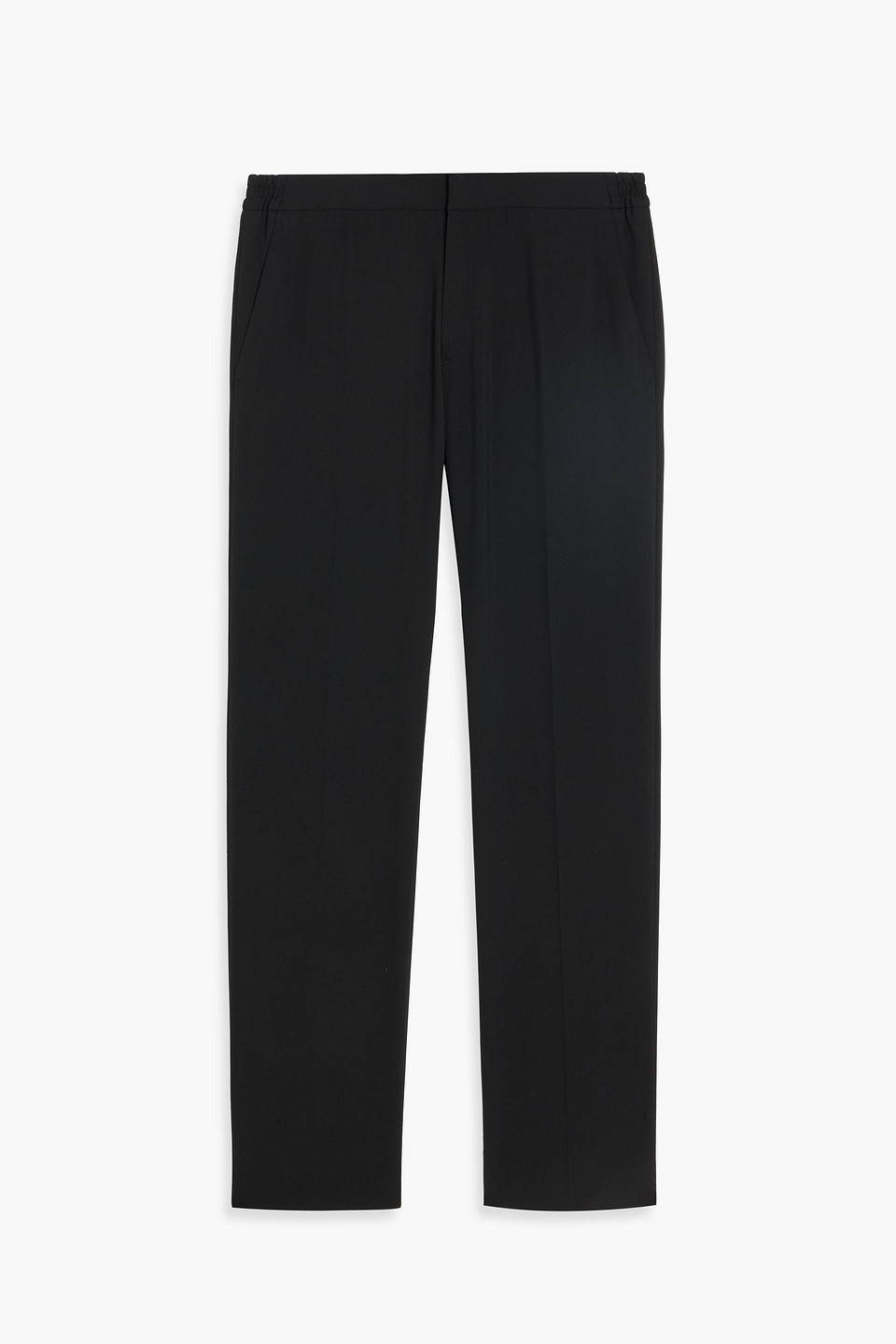 Sandro Slim-fit Woven Pants In Black