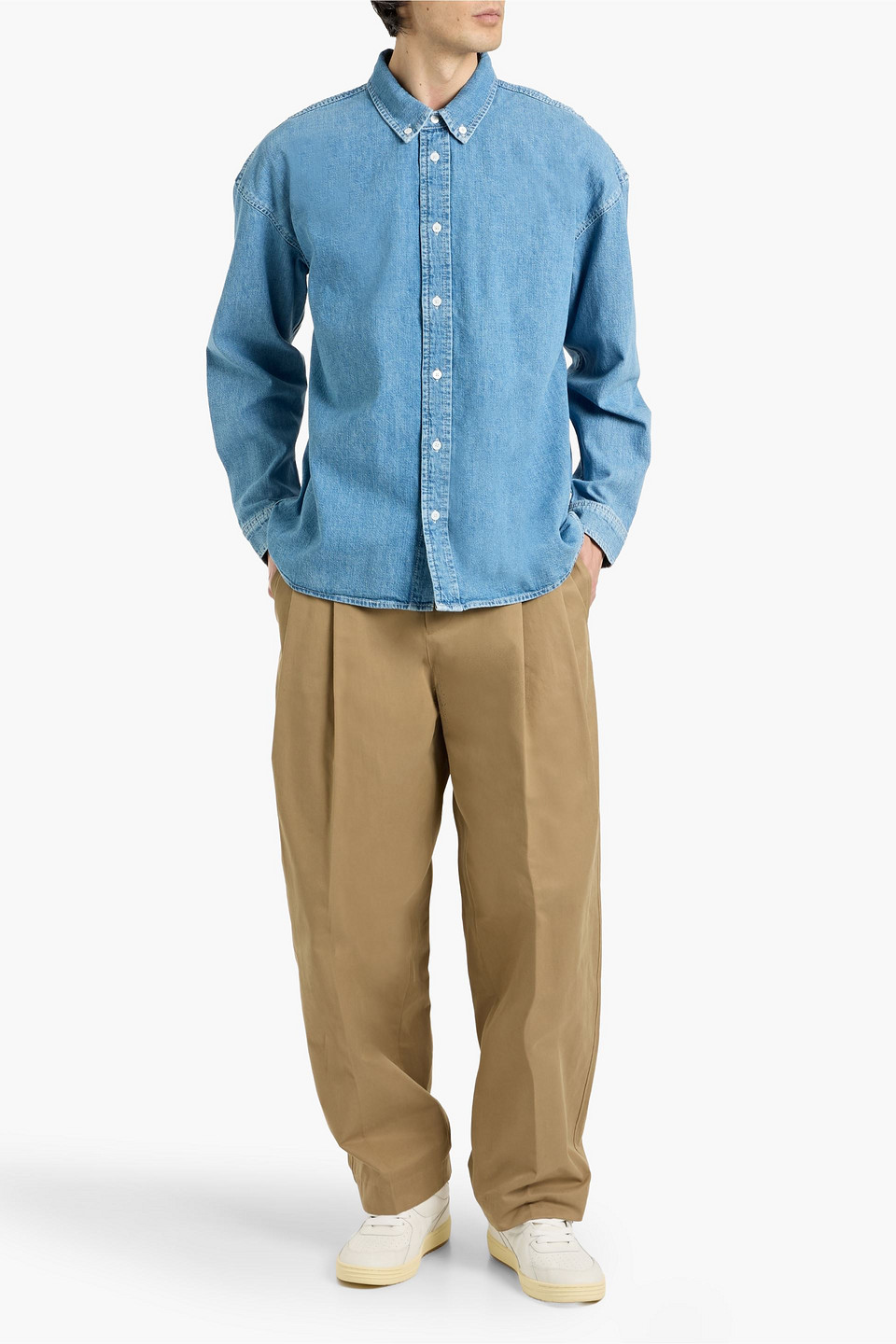  Frame - Denim Shirt - Blue - S 