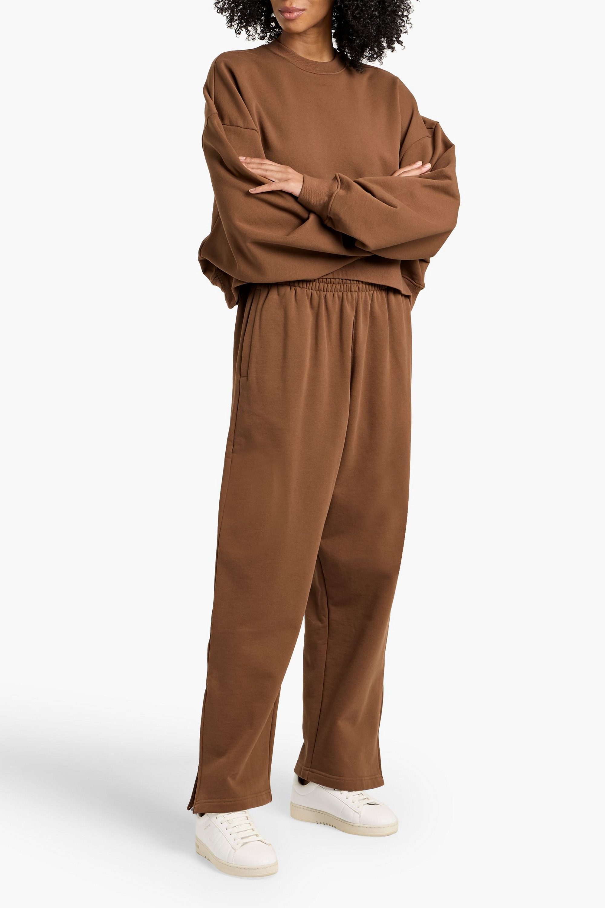 Wardrobe.NYC French cotton-terry sweatshirt